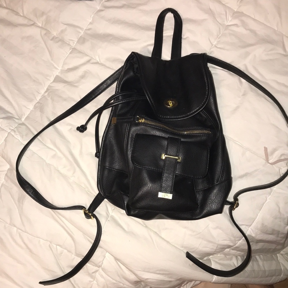 Leather backpack/purse